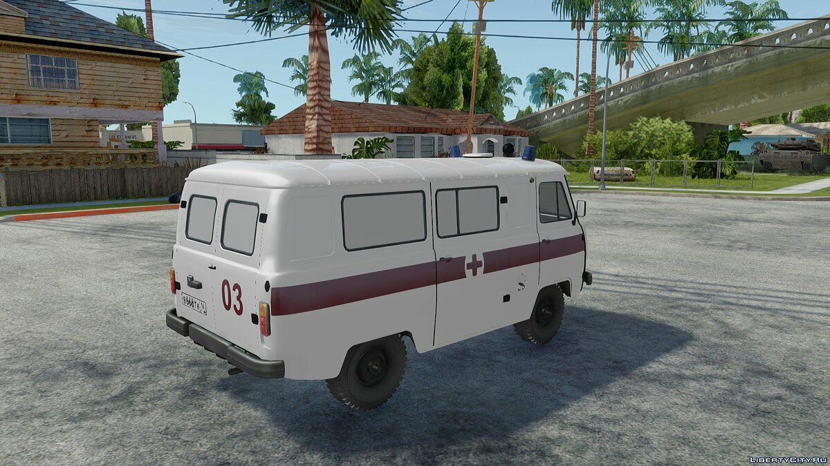 УАЗ-3962 Скорая помощь для GTA San Andreas