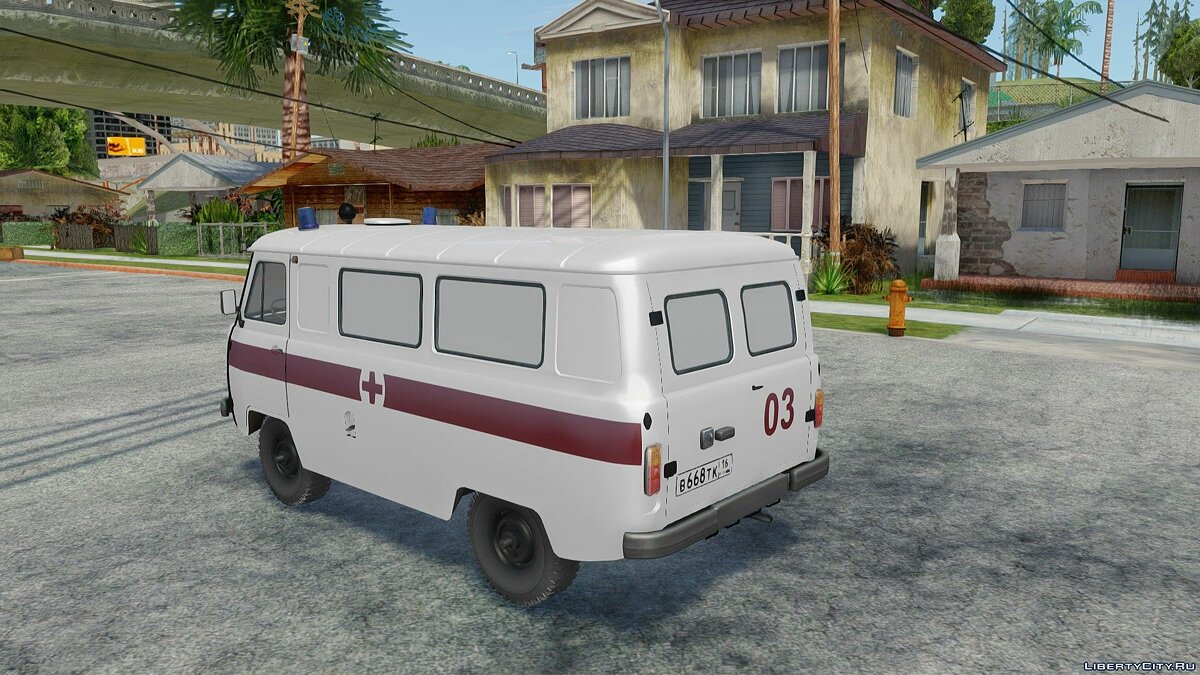 УАЗ-3962 Скорая помощь для GTA San Andreas