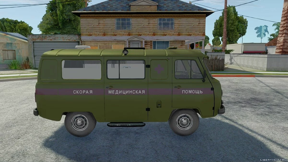 UAZ-3962 Military Ambulance / GTA San Andreas