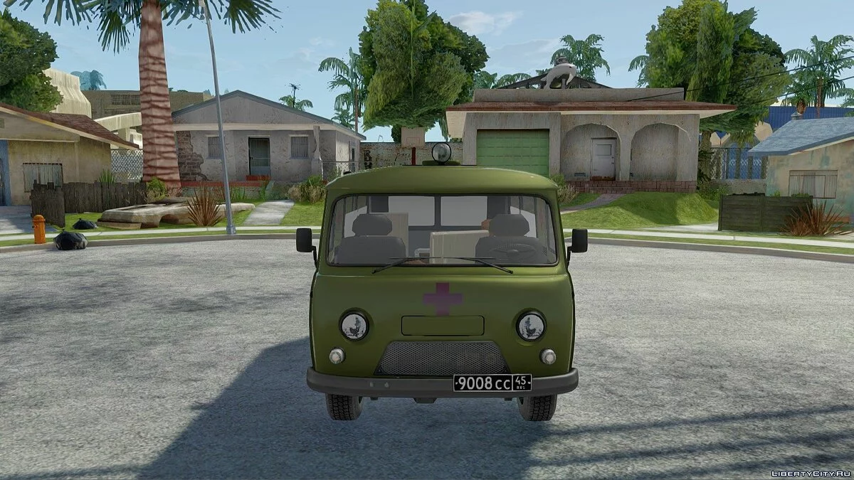 UAZ-3962 Military Ambulance / GTA San Andreas