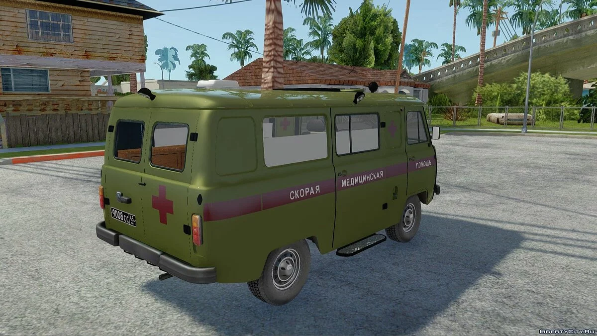 UAZ-3962 Military Ambulance / GTA San Andreas