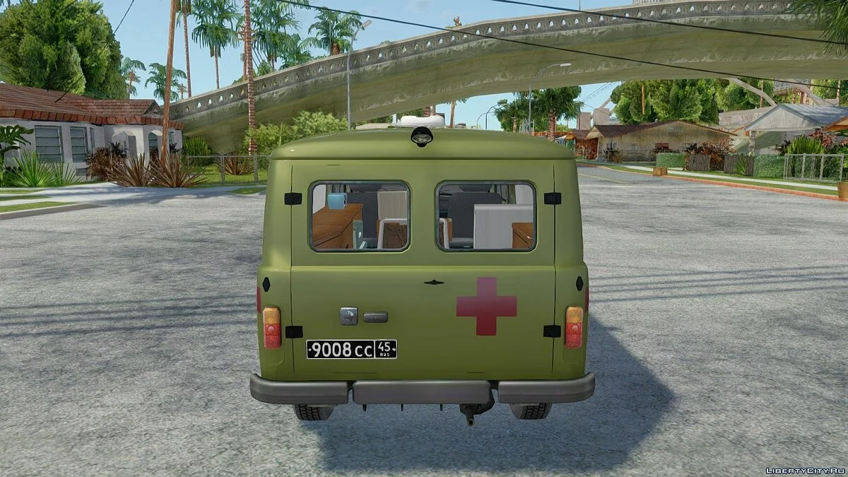 UAZ-3962 Military Ambulance / GTA San Andreas