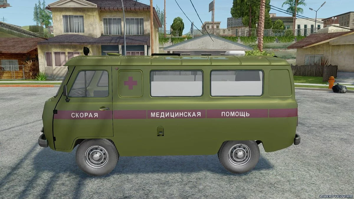 UAZ-3962 Military Ambulance / GTA San Andreas