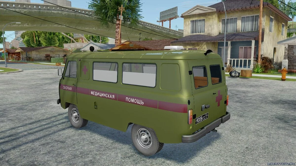 UAZ-3962 Military Ambulance / GTA San Andreas