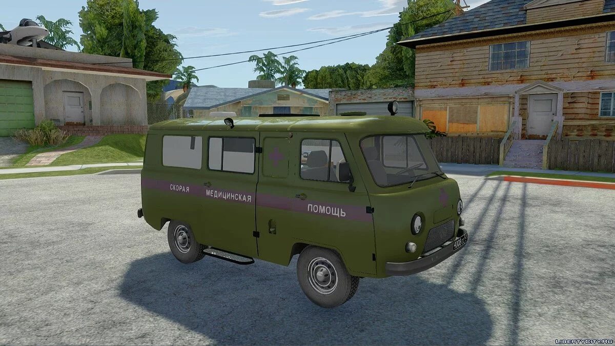 UAZ-3962 Military Ambulance / GTA San Andreas