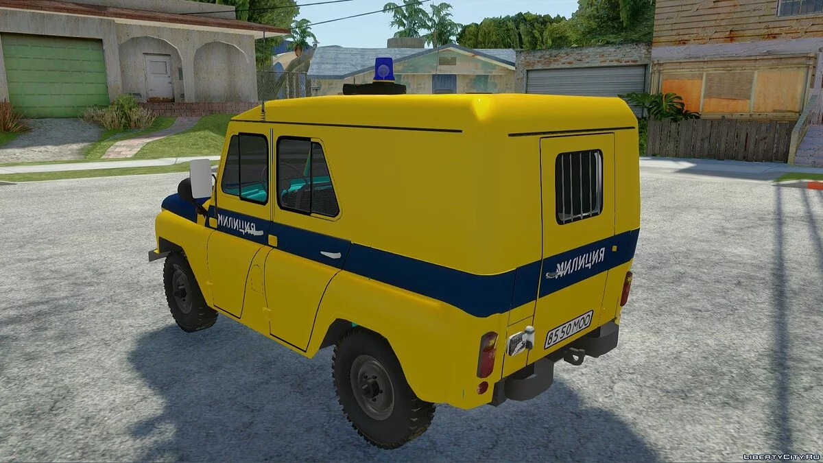 UAZ-469 Policial / GTA San Andreas