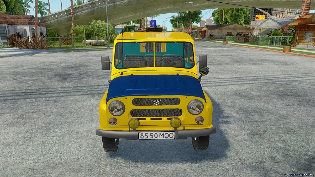 UAZ-469 Policial / GTA San Andreas