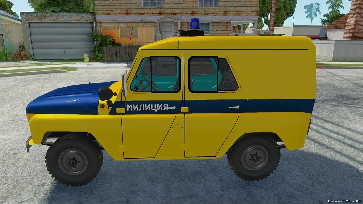 UAZ-469 Policial / GTA San Andreas