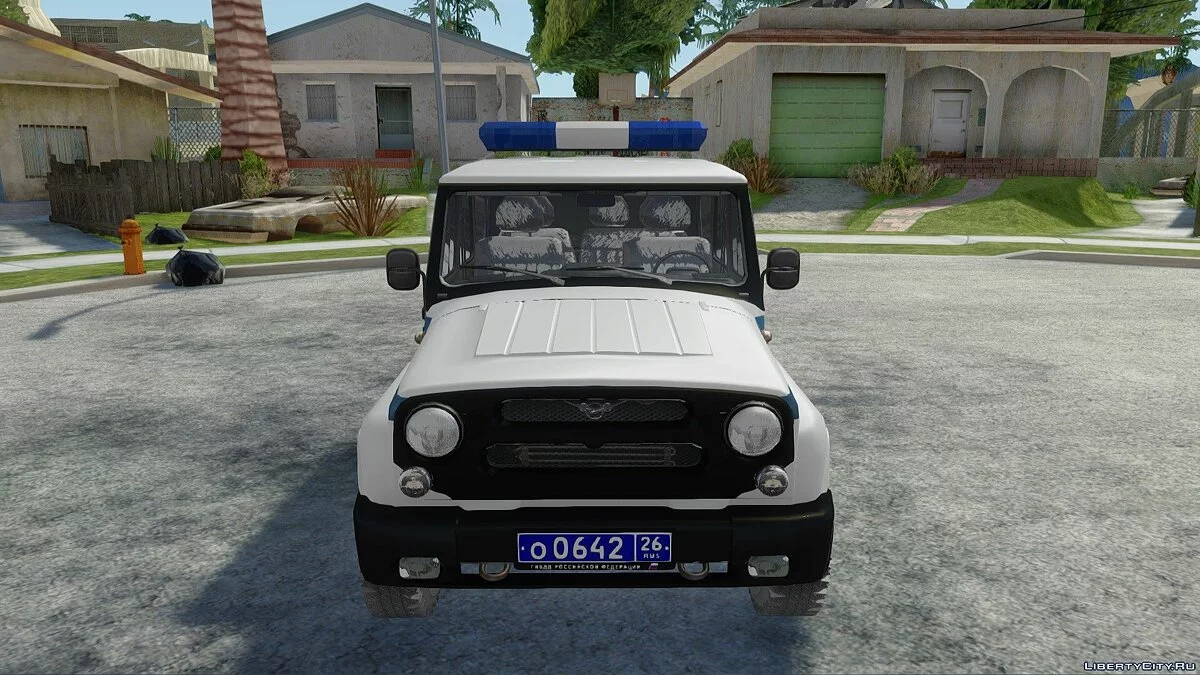 УАЗ Хантер ППС Міліція / GTA San Andreas