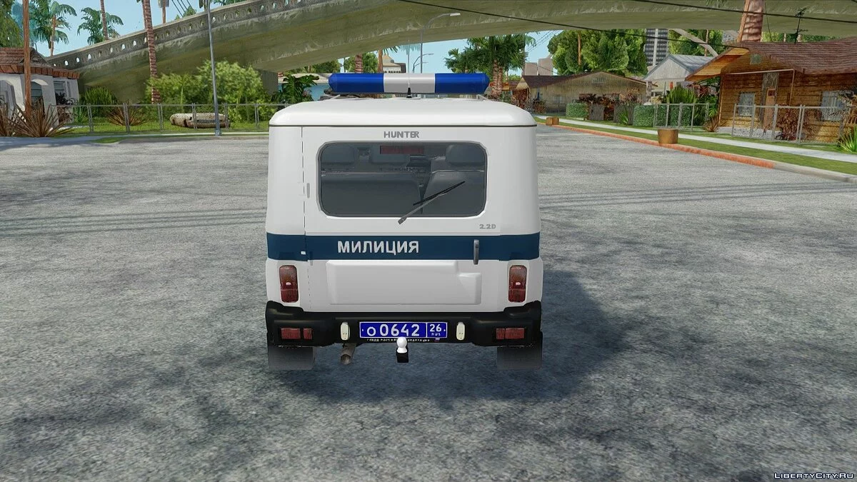 УАЗ Хантер ППС Міліція / GTA San Andreas