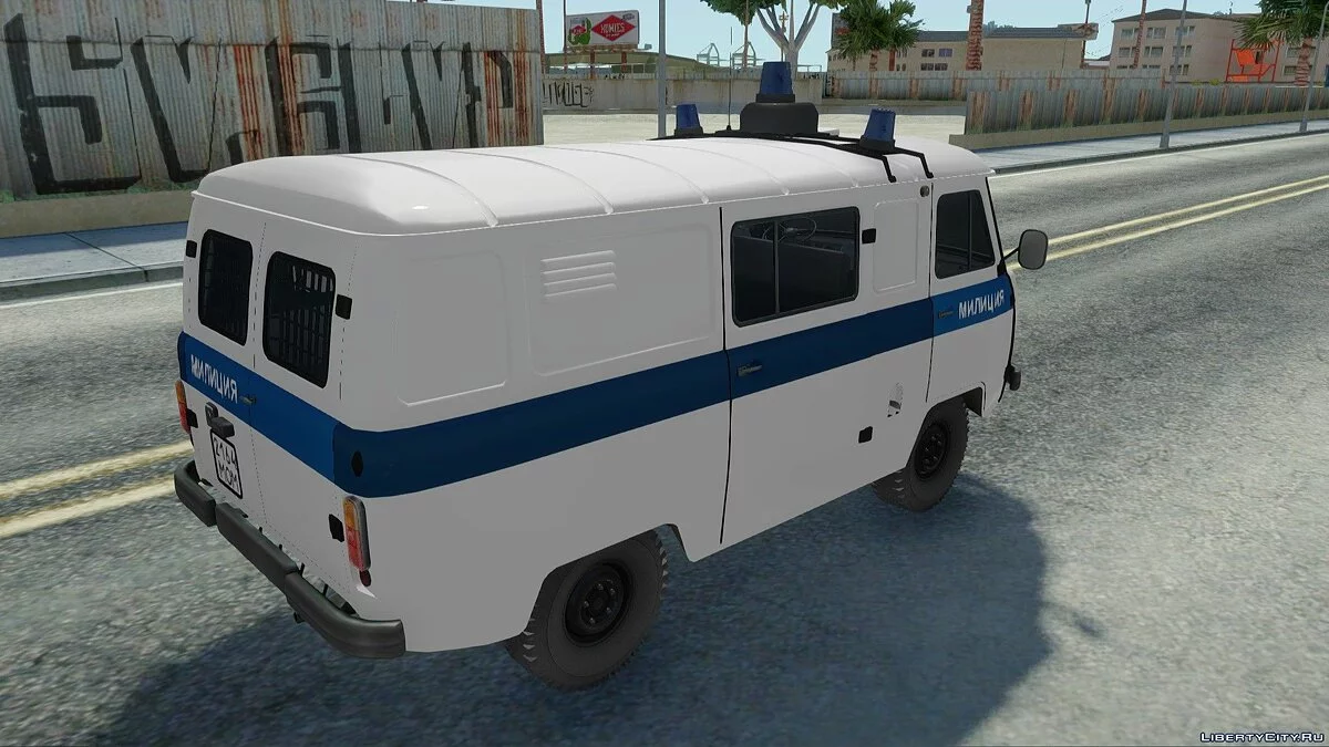 UAZ-3962 Policía / GTA San Andreas