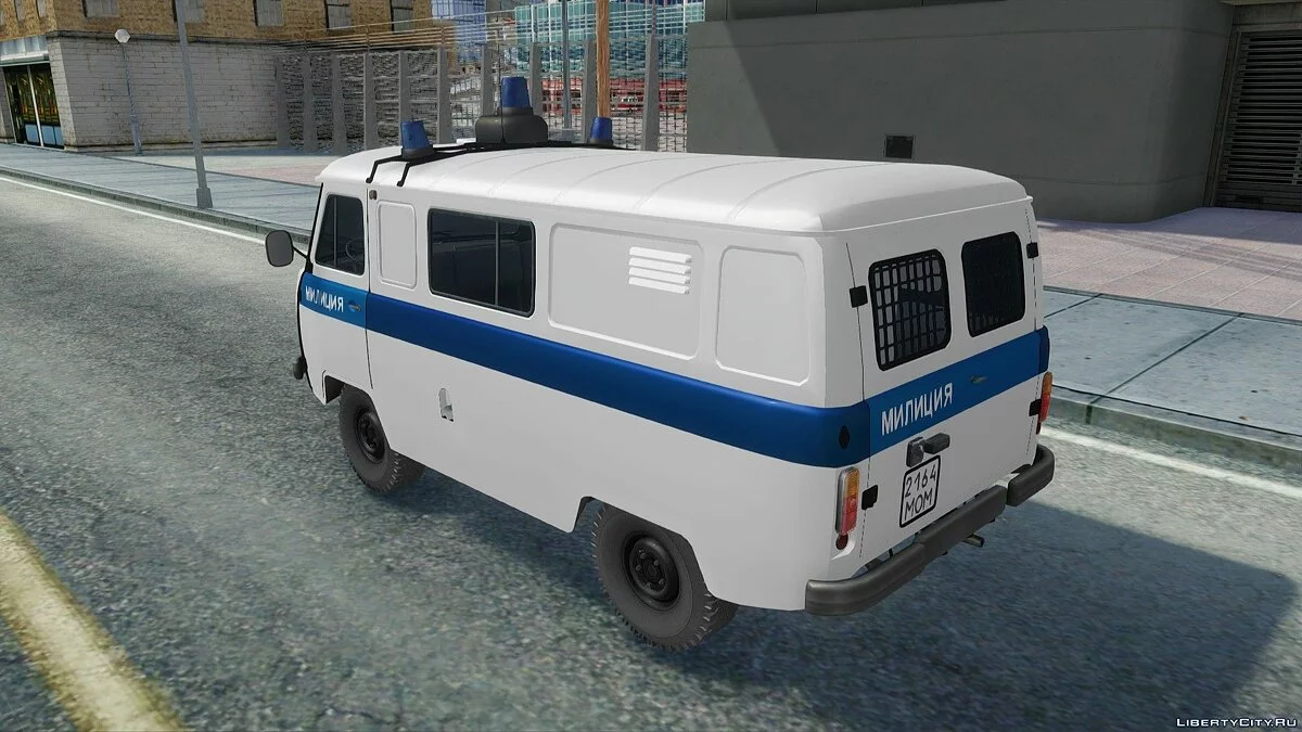 UAZ-3962 Policía / GTA San Andreas