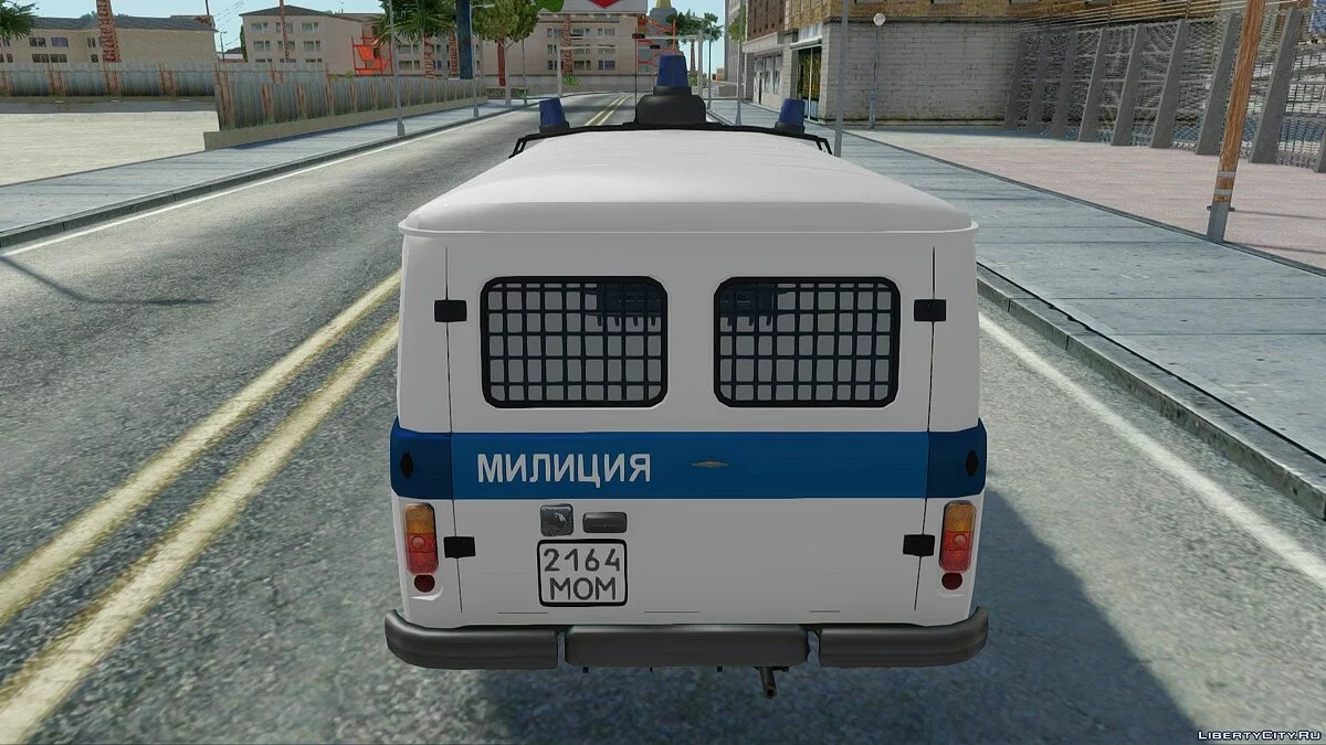 UAZ-3962 Policía / GTA San Andreas