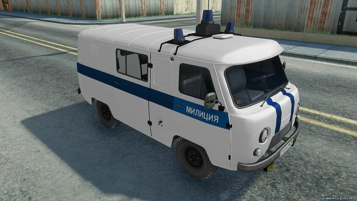 UAZ-3962 Policía / GTA San Andreas