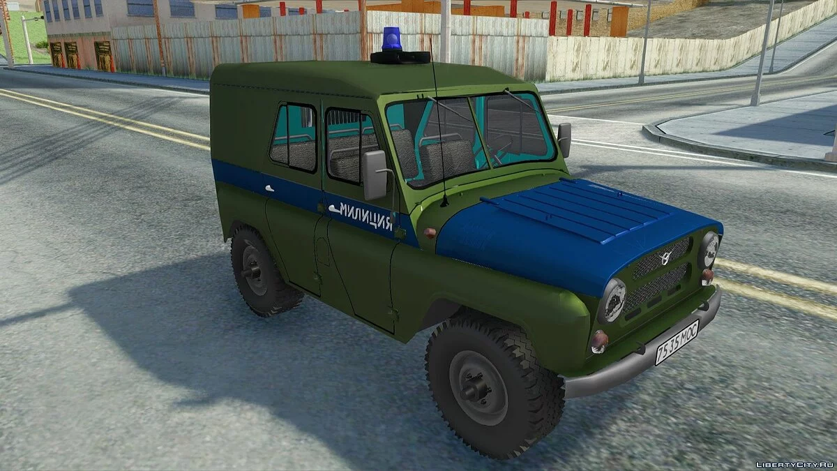 UAZ-469 Policía / GTA San Andreas