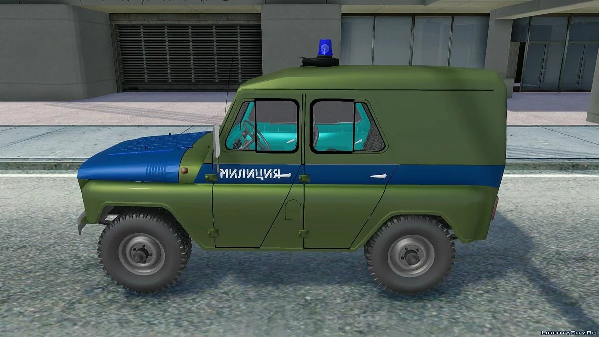 UAZ-469 Policía / GTA San Andreas
