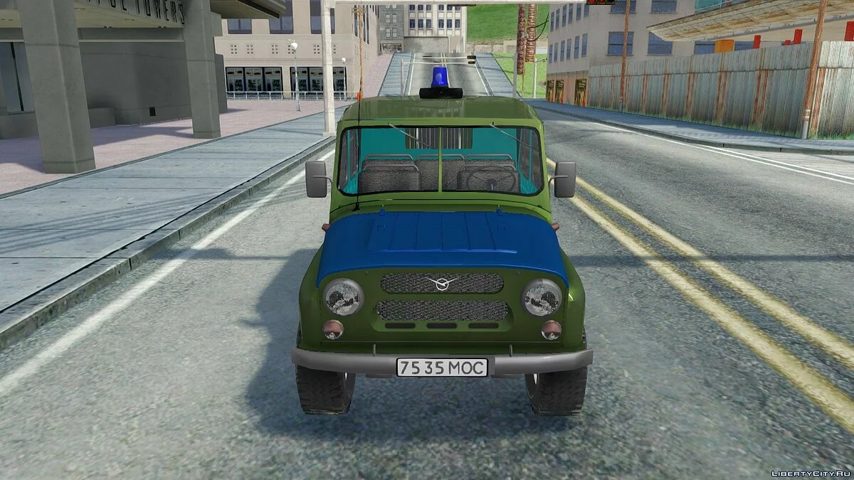 UAZ-469 Policía / GTA San Andreas