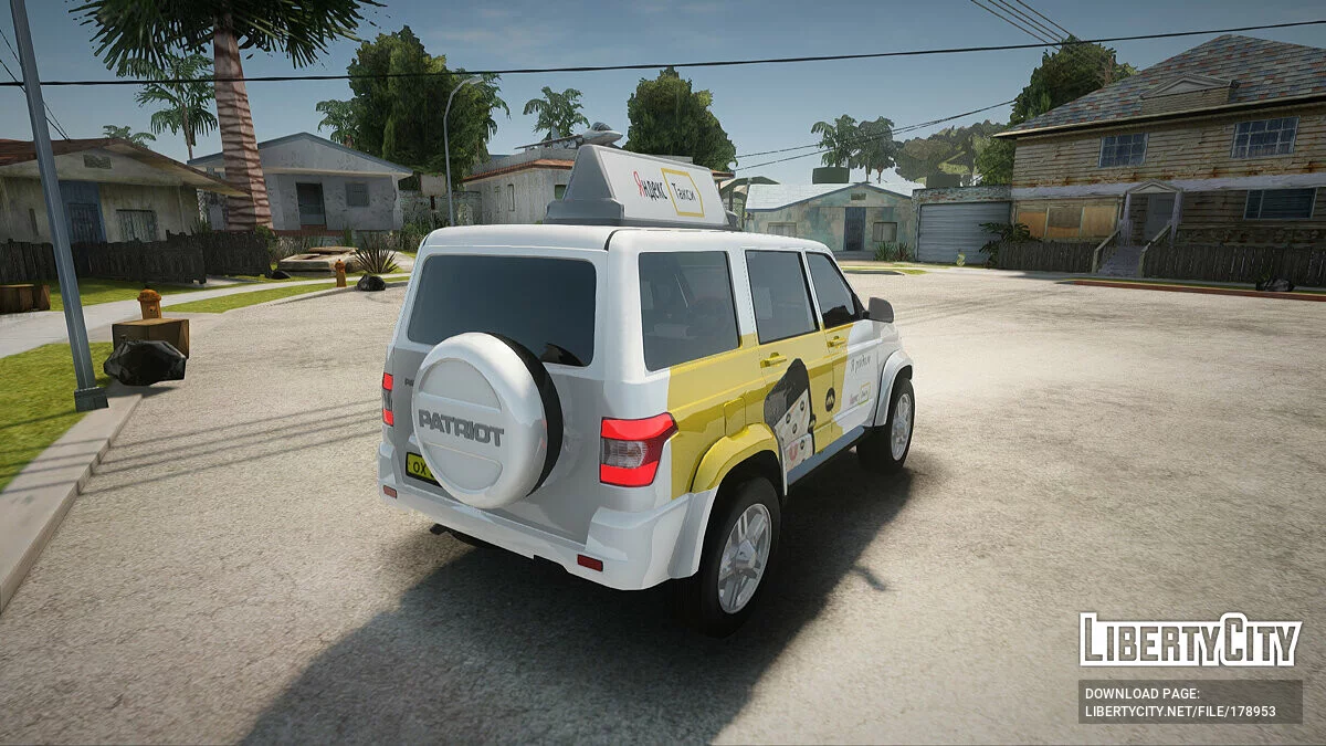 UAZ Patriot Yandex Taxi / GTA San Andreas