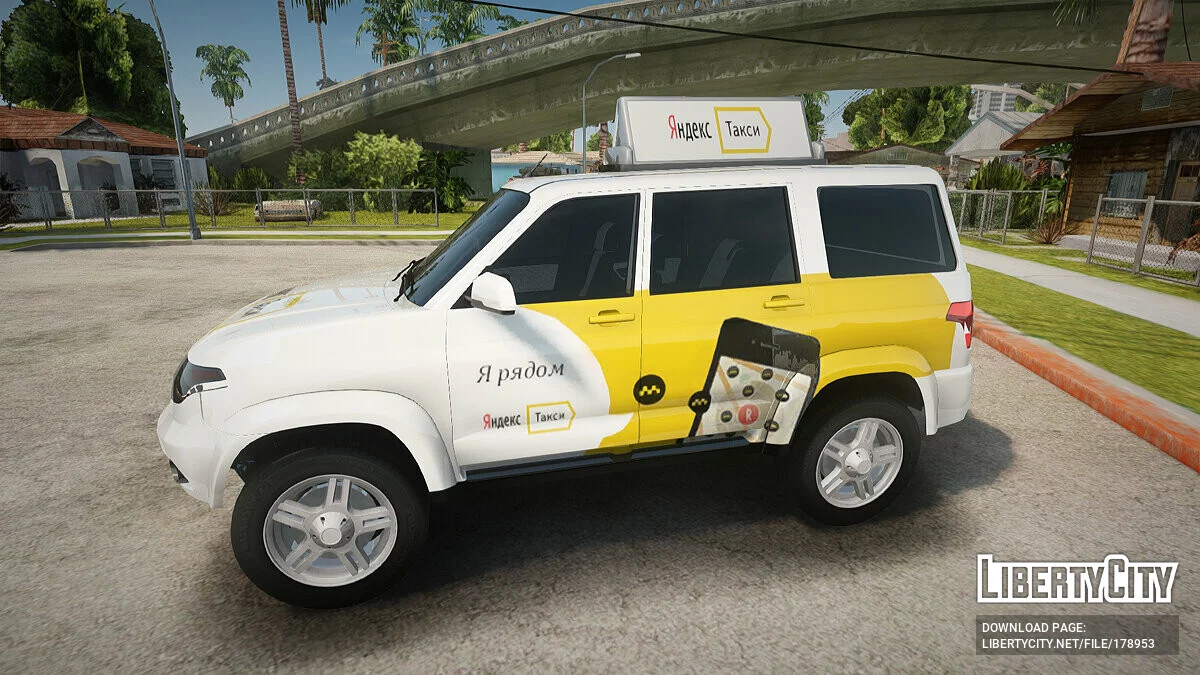 UAZ Patriot Yandex Taxi / GTA San Andreas