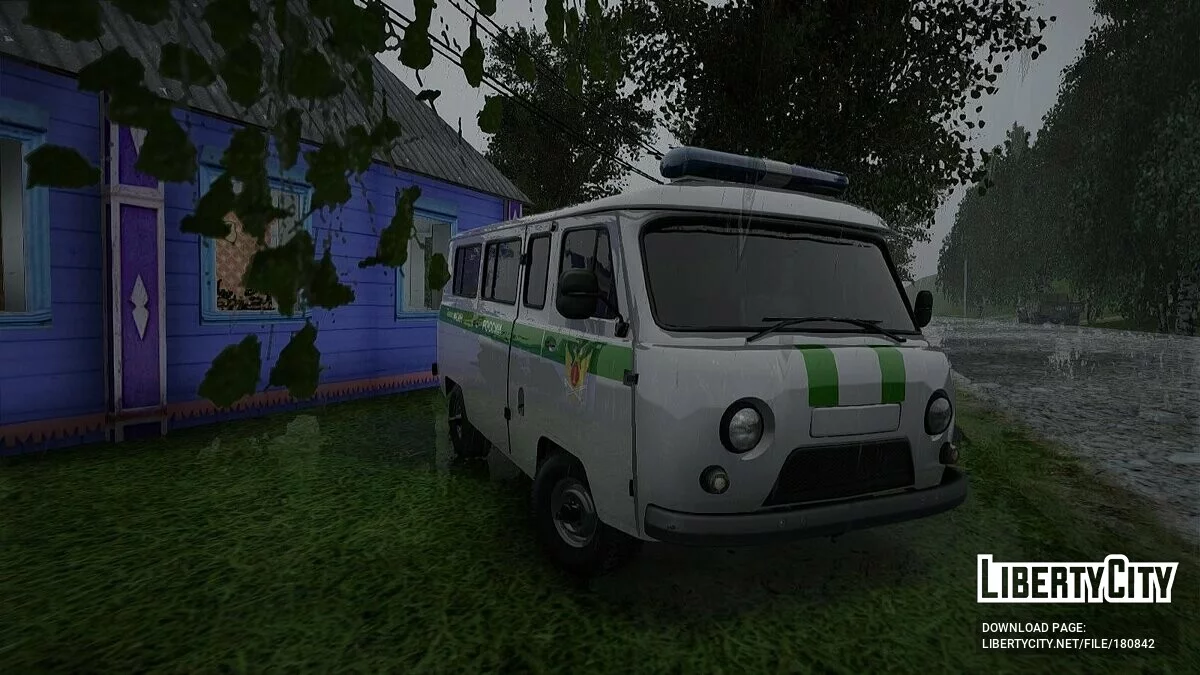 УАЗ Поліція та ФСВП Росії / GTA San Andreas