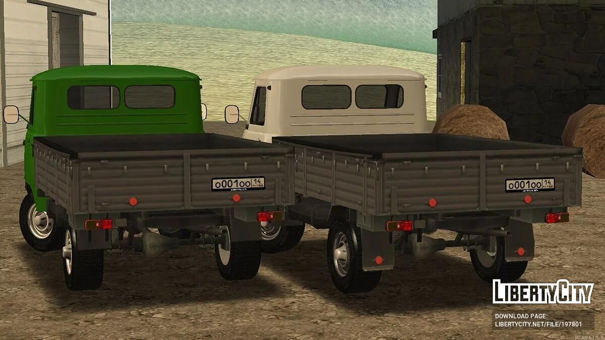 UAZ 39095 + CCD / GTA San Andreas
