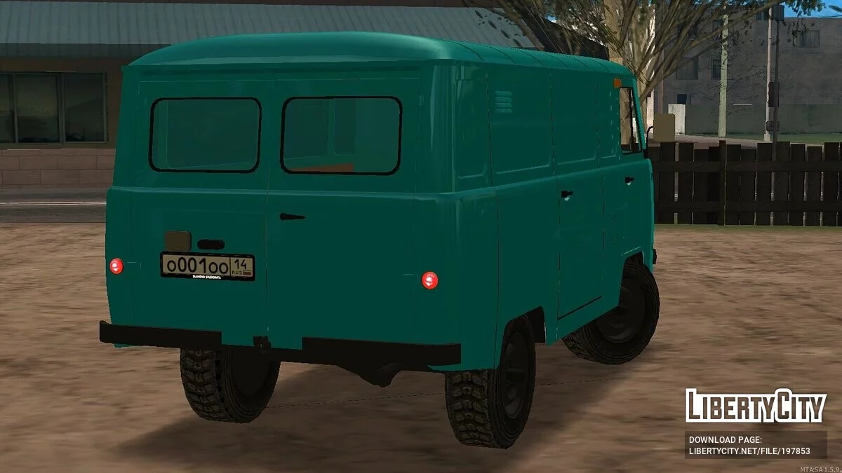 UAZ-450 + CCD / GTA San Andreas