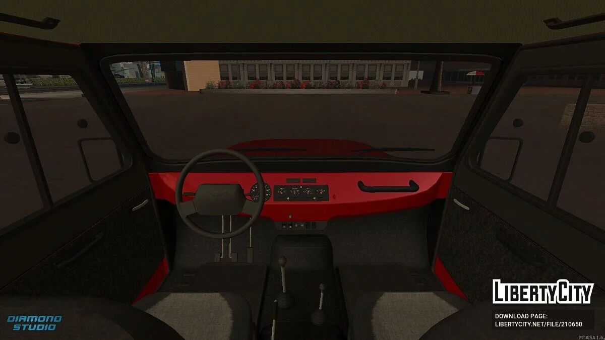 UAZ Hunter + CCD / GTA San Andreas