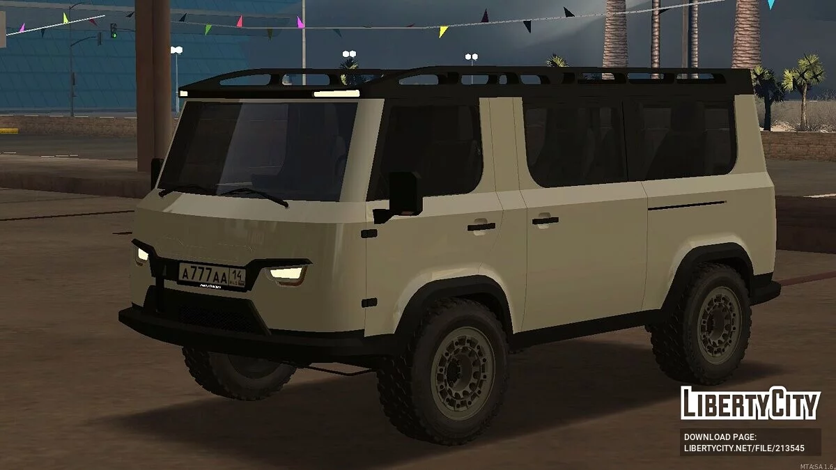 UAZ 453 Bukhanka + CCD / GTA San Andreas