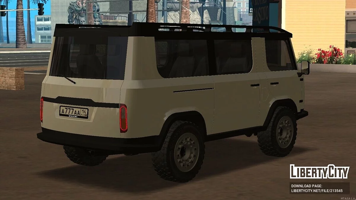 UAZ 453 Bukhanka + CCD / GTA San Andreas