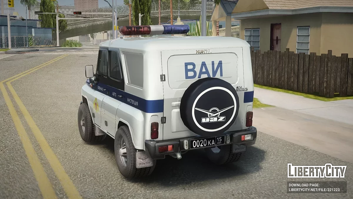 UAZ 31519 w wersjach specjalnych / GTA San Andreas