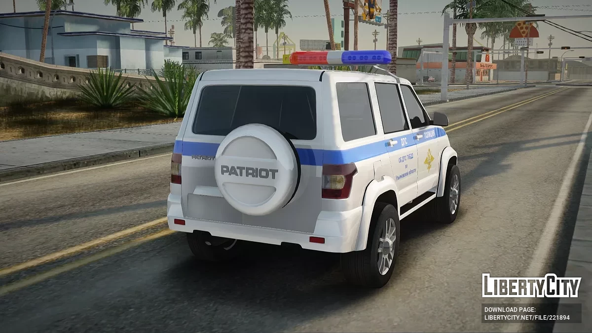 UAZ Patriot GIBDD UMVD der Region Uljanowsk / GTA San Andreas