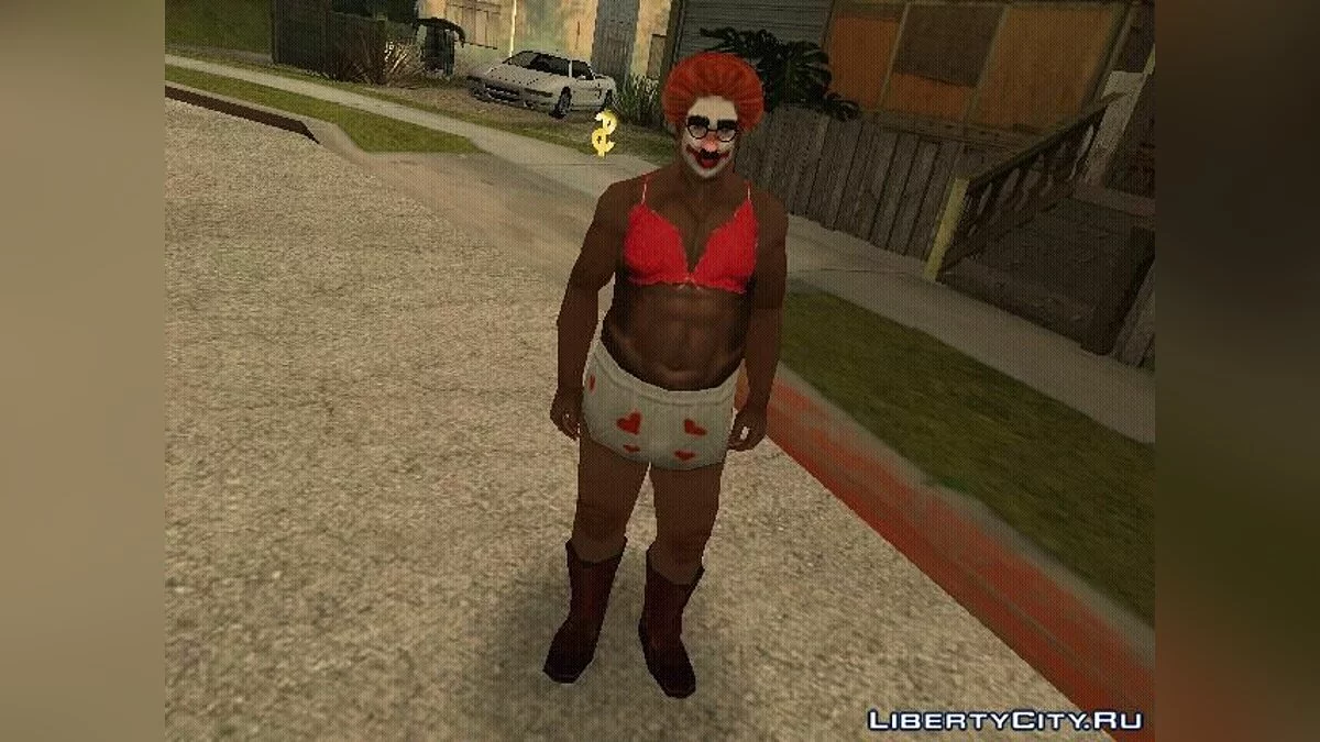 Лифчик для Карла / GTA San Andreas