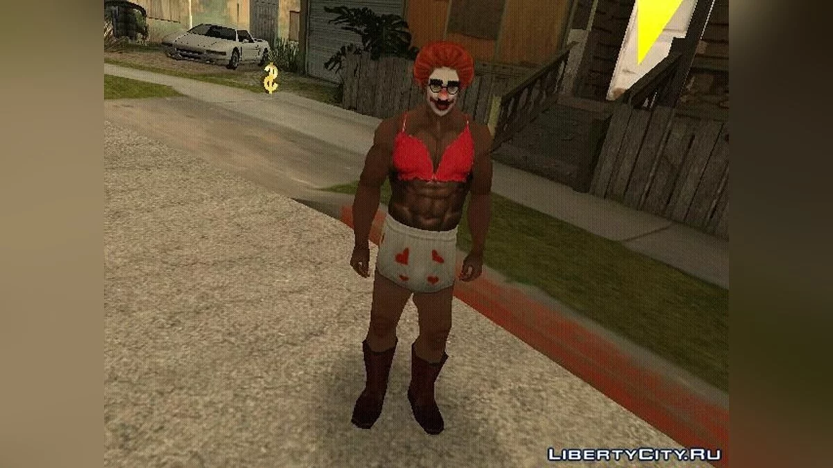 Лифчик для Карла / GTA San Andreas