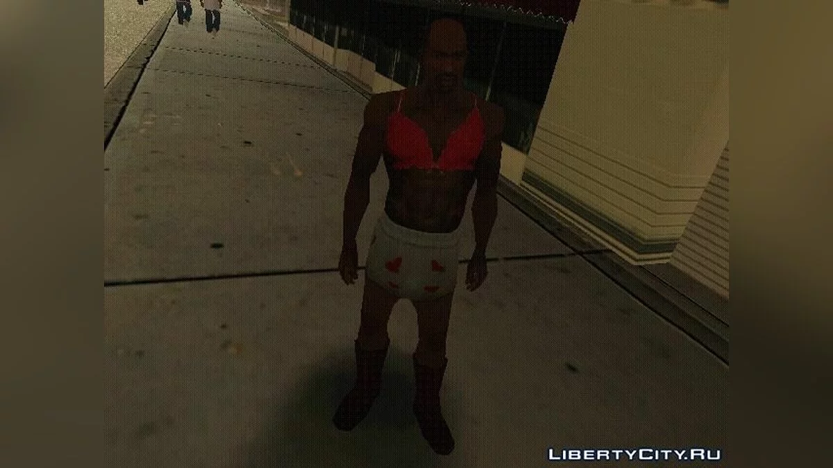 Лифчик для Карла / GTA San Andreas