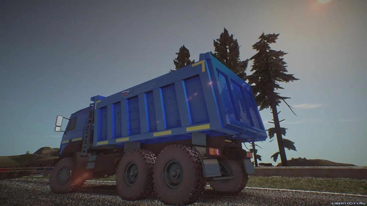 Ural 6370K-0121-30E5 Camion benne / GTA San Andreas
