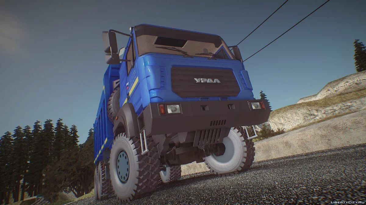 Ural 6370K-0121-30E5 Camion benne / GTA San Andreas