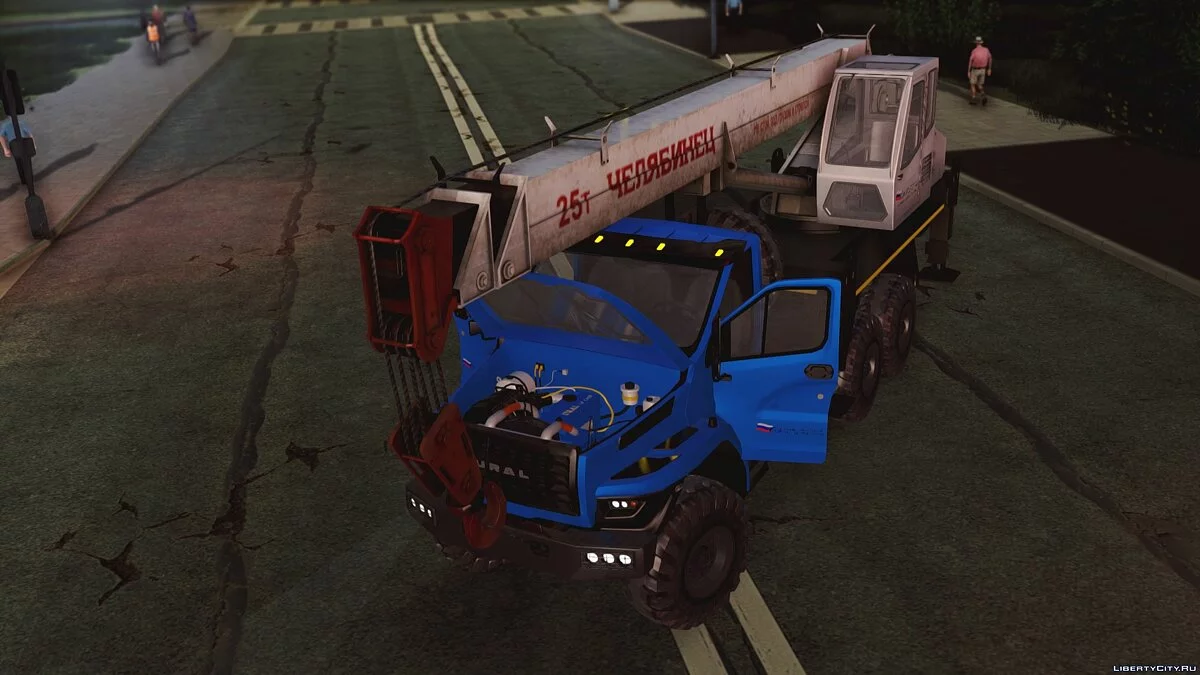 Ural Next Crane UZST / GTA San Andreas