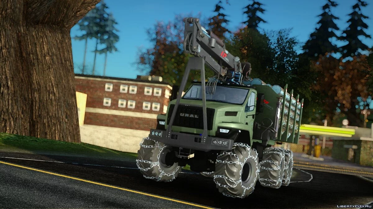 Урал Next Лесовоз LPcars / GTA San Andreas