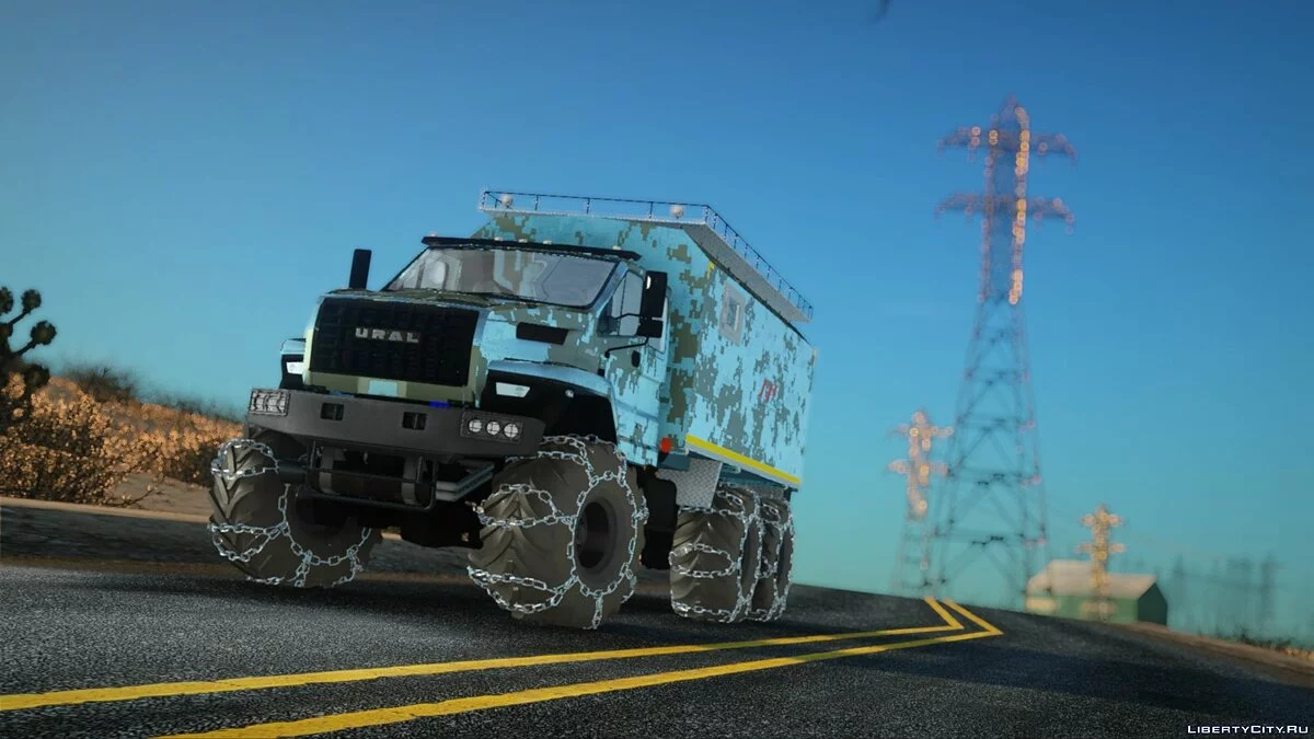 Ural Next Watch Home / GTA San Andreas