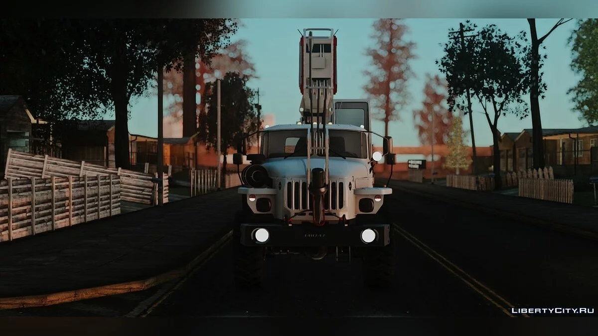 Ural 44202-0311-60E5 Crane / GTA San Andreas