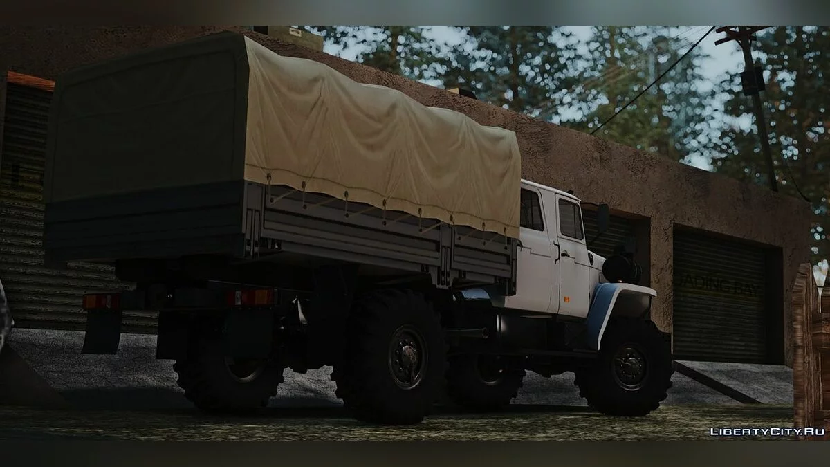 Ural 44202-0311-60E5 Doppelkabine 4x4 / GTA San Andreas