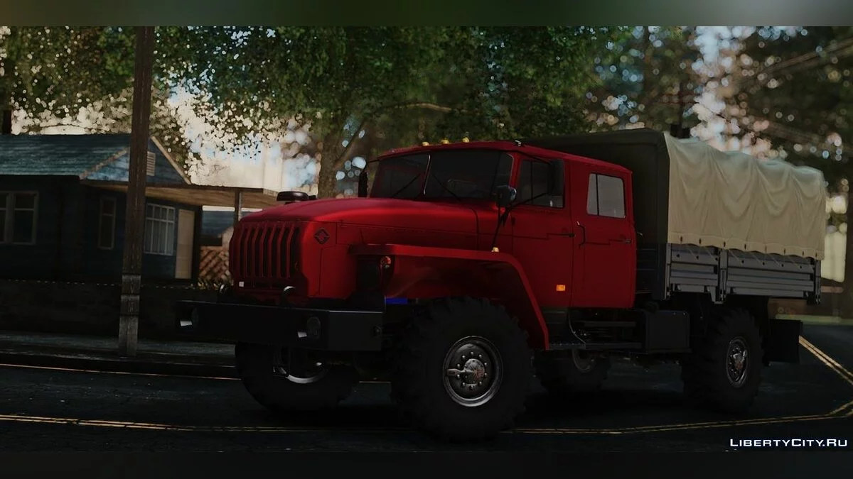 Ural 44202-0311-60E5 Doppelkabine 4x4 / GTA San Andreas