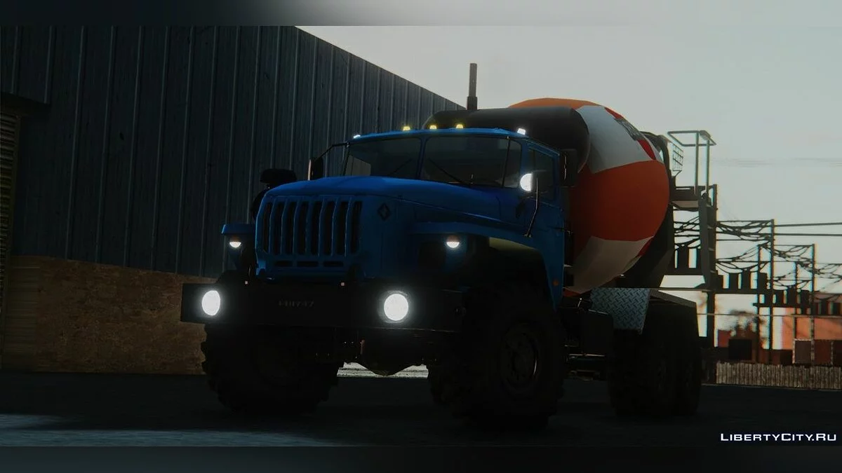Ural 44202-0311-60E5 Mixer / GTA San Andreas