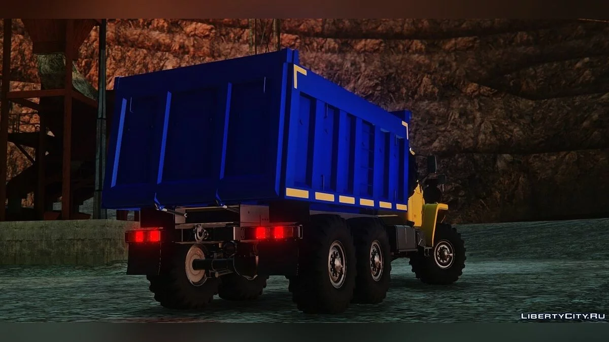 Ural 44202-0311-60E5 Dump Truck / GTA San Andreas