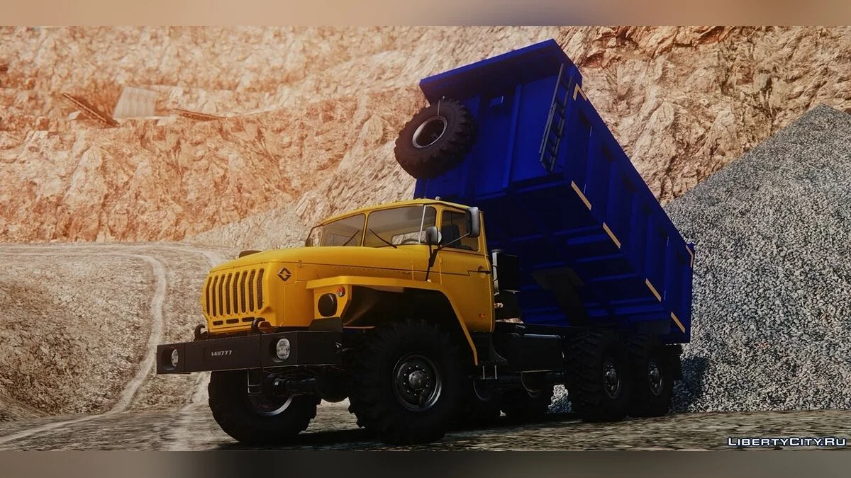 Ural 44202-0311-60E5 Dump Truck / GTA San Andreas