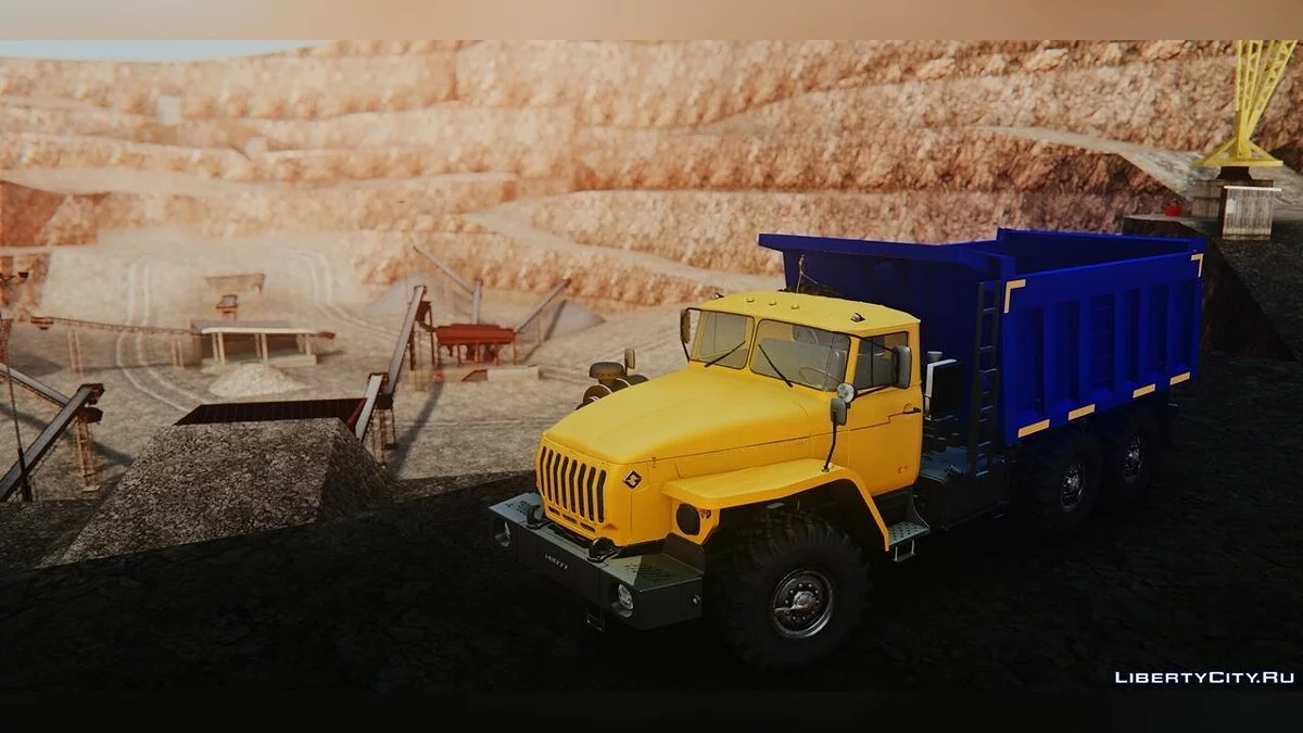 Ural 44202-0311-60E5 Dump Truck / GTA San Andreas