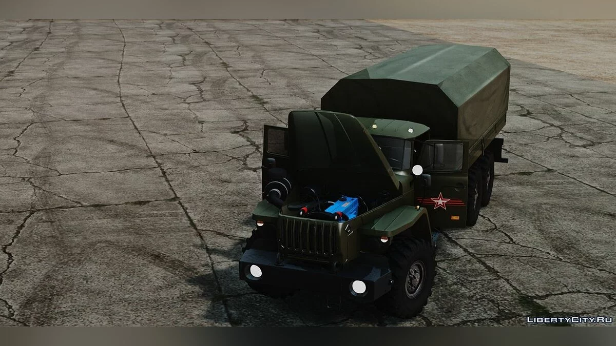 Ural 44202-0311-60E5 Military / GTA San Andreas