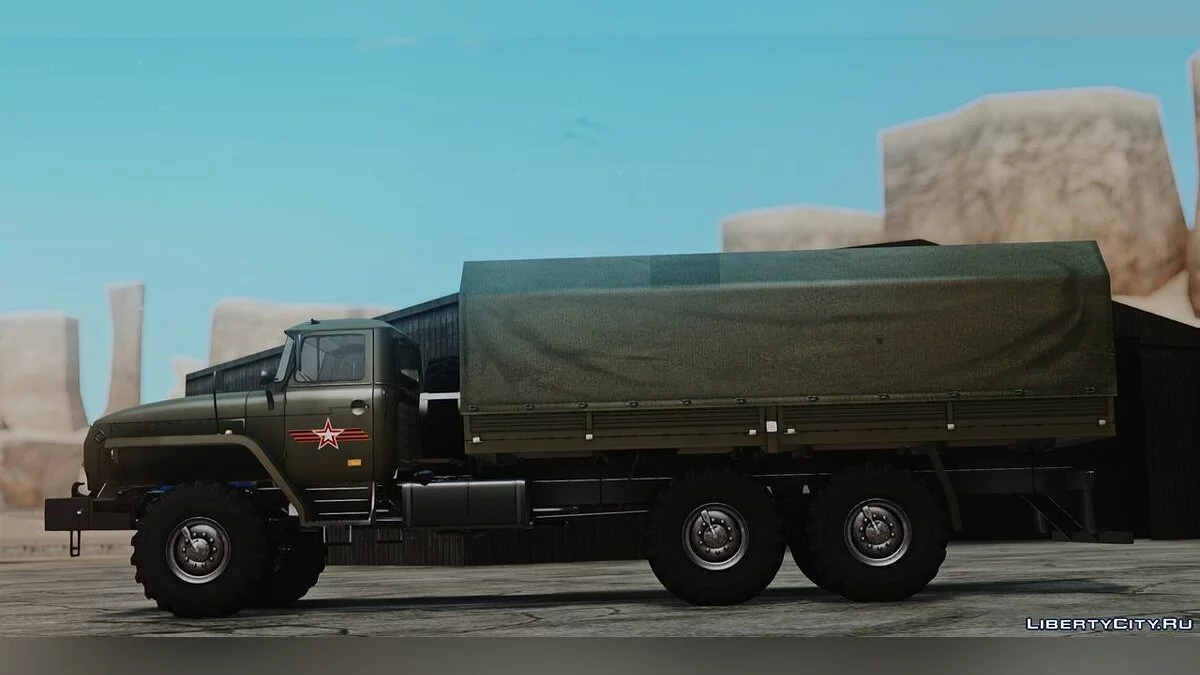 Ural 44202-0311-60E5 Military / GTA San Andreas
