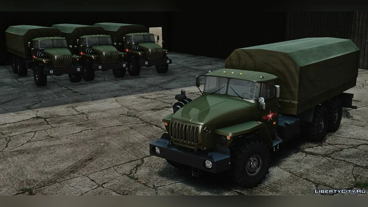 Ural 44202-0311-60E5 Military / GTA San Andreas