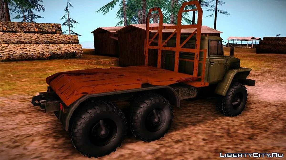 Ural 4420 Holztransportfahrzeug / GTA San Andreas